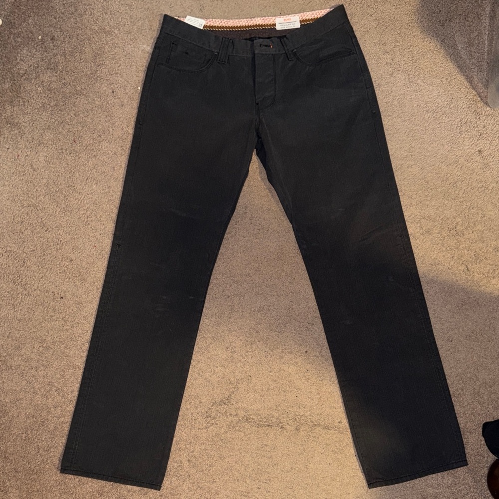 Hugo Boss Regular Fit Trousers - dark gray